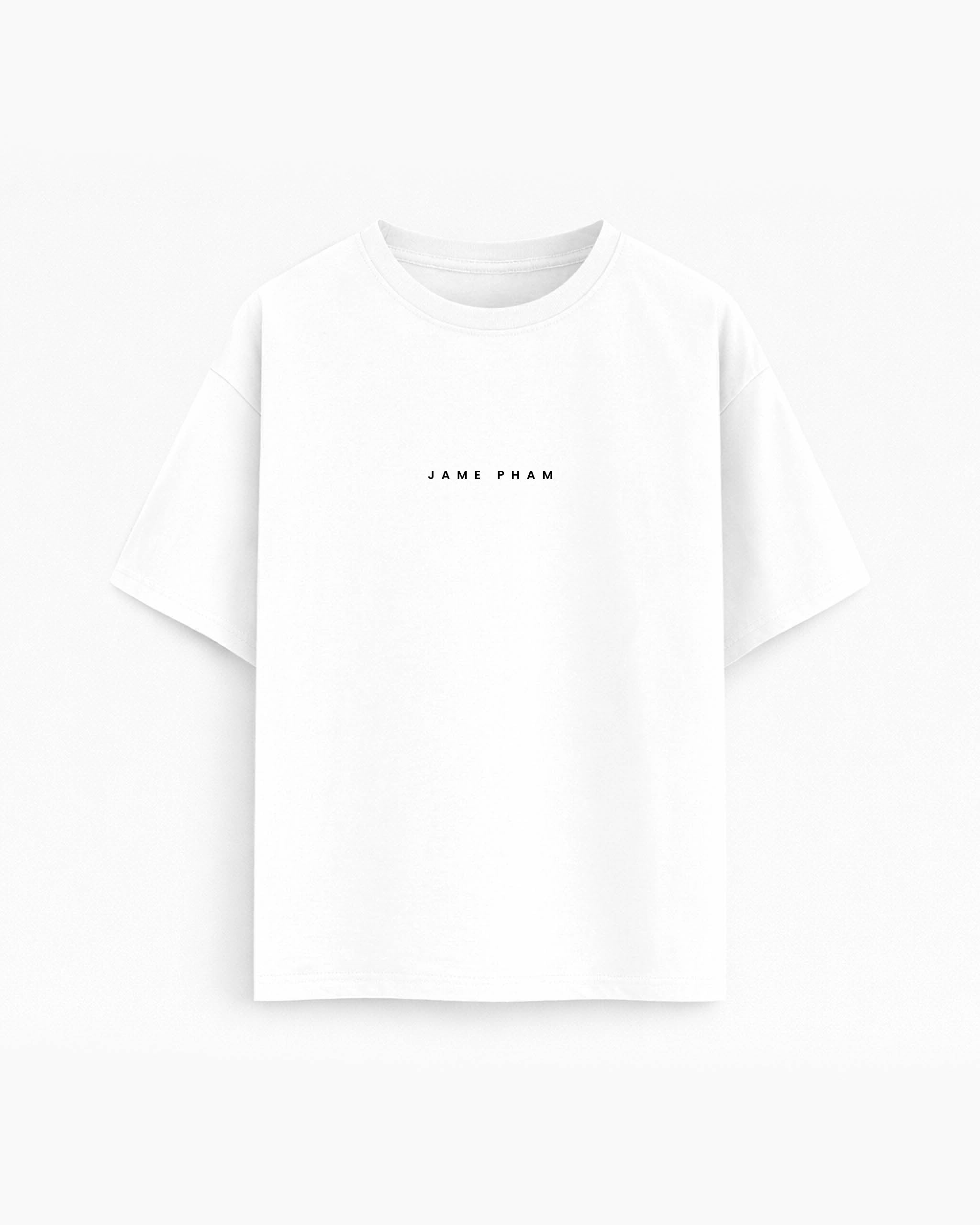 Oversize T-shirt – Minimal Typography / 699