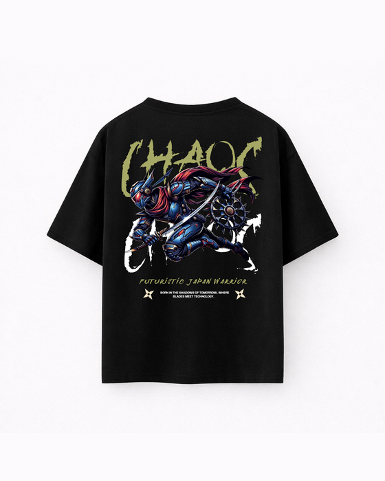Oversize T-shirt – Cyber Samurai / 421