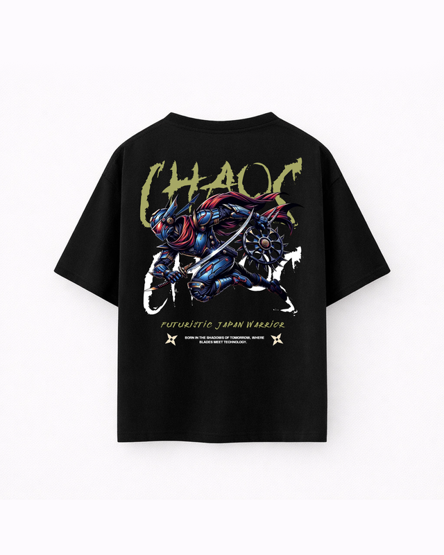 Oversize T-shirt – Cyber Samurai / 421