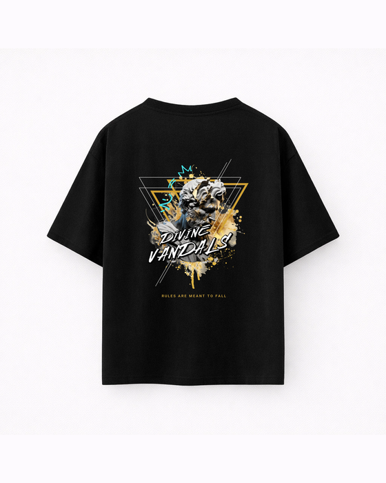 Oversize T-shirt – Divine Vandal Graphic / 442
