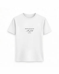 Regular Fit T-shirt –  Script Typography  / 694