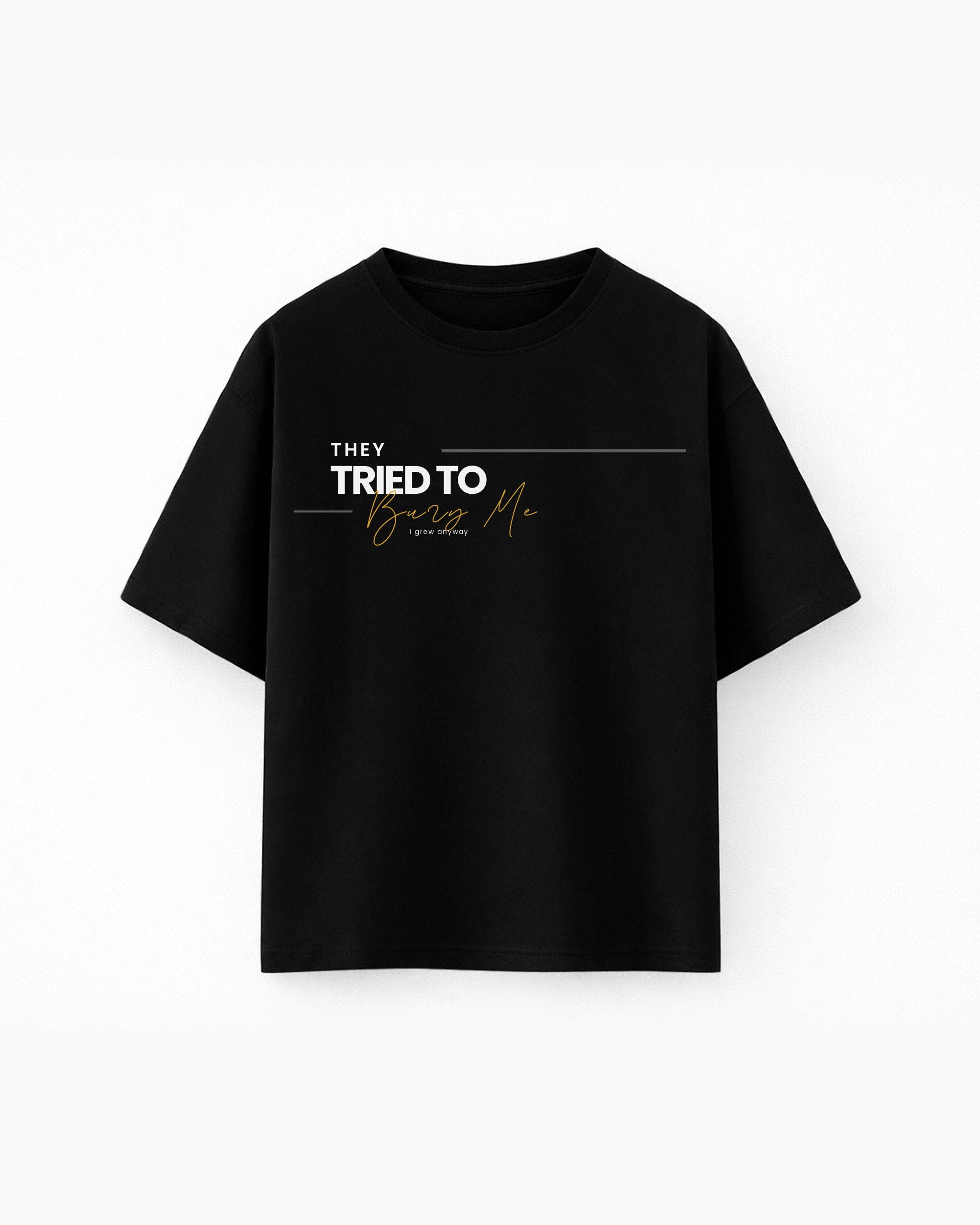 Oversize T-shirt – Modern Typography / 513
