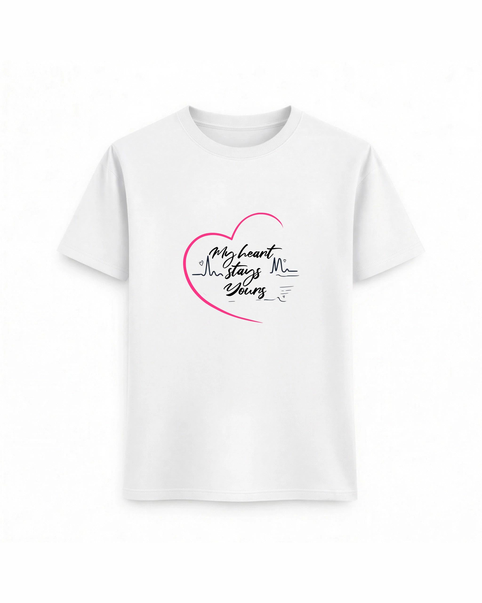 Regular Fit T-shirt – Love Line / 237 - White