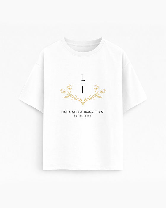 Oversize T-shirt – Romantic Minimalist / 352