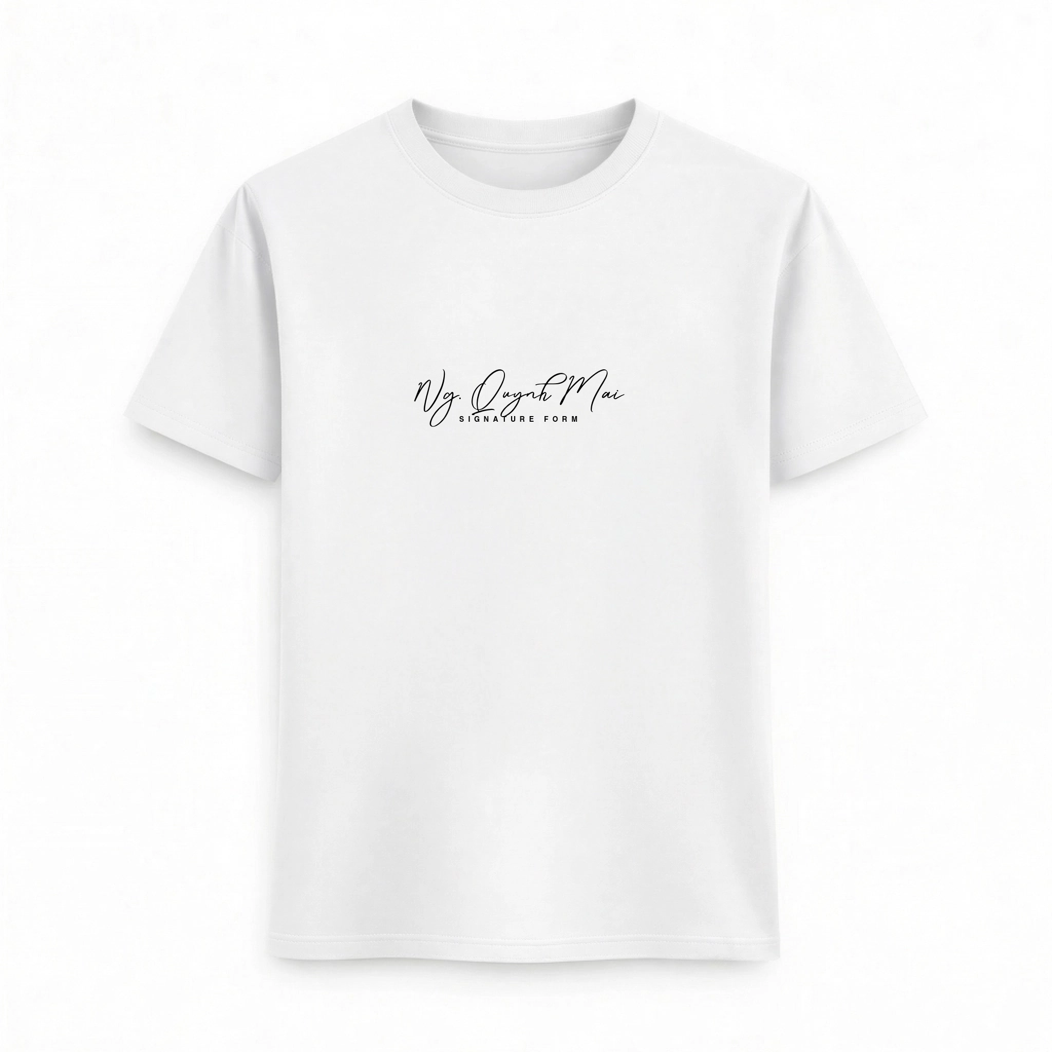 Essential T-shirt – Minimal Signature / 722