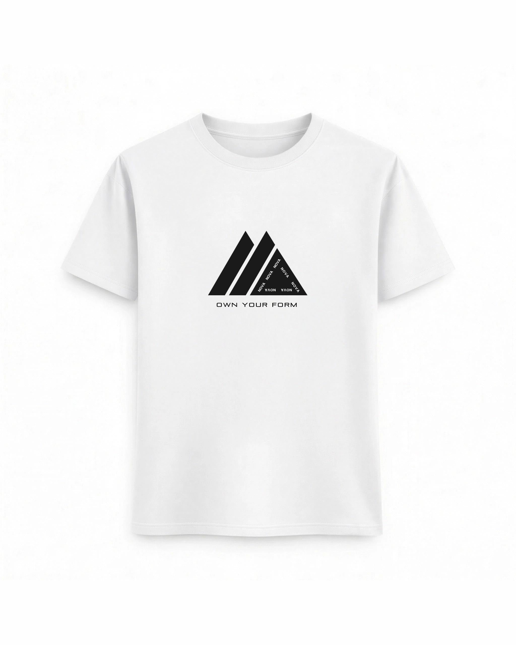 Regular Fit T-shirt –Geometric Graphic / 255