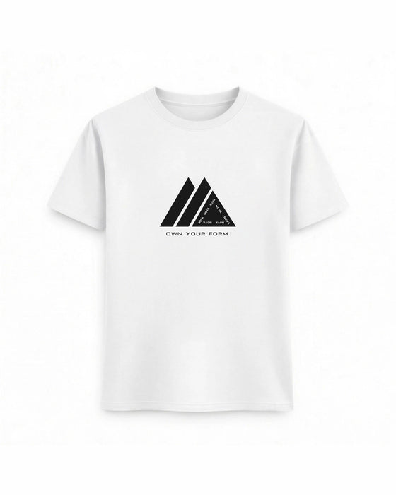 Regular Fit T-shirt –Geometric Graphic / 255