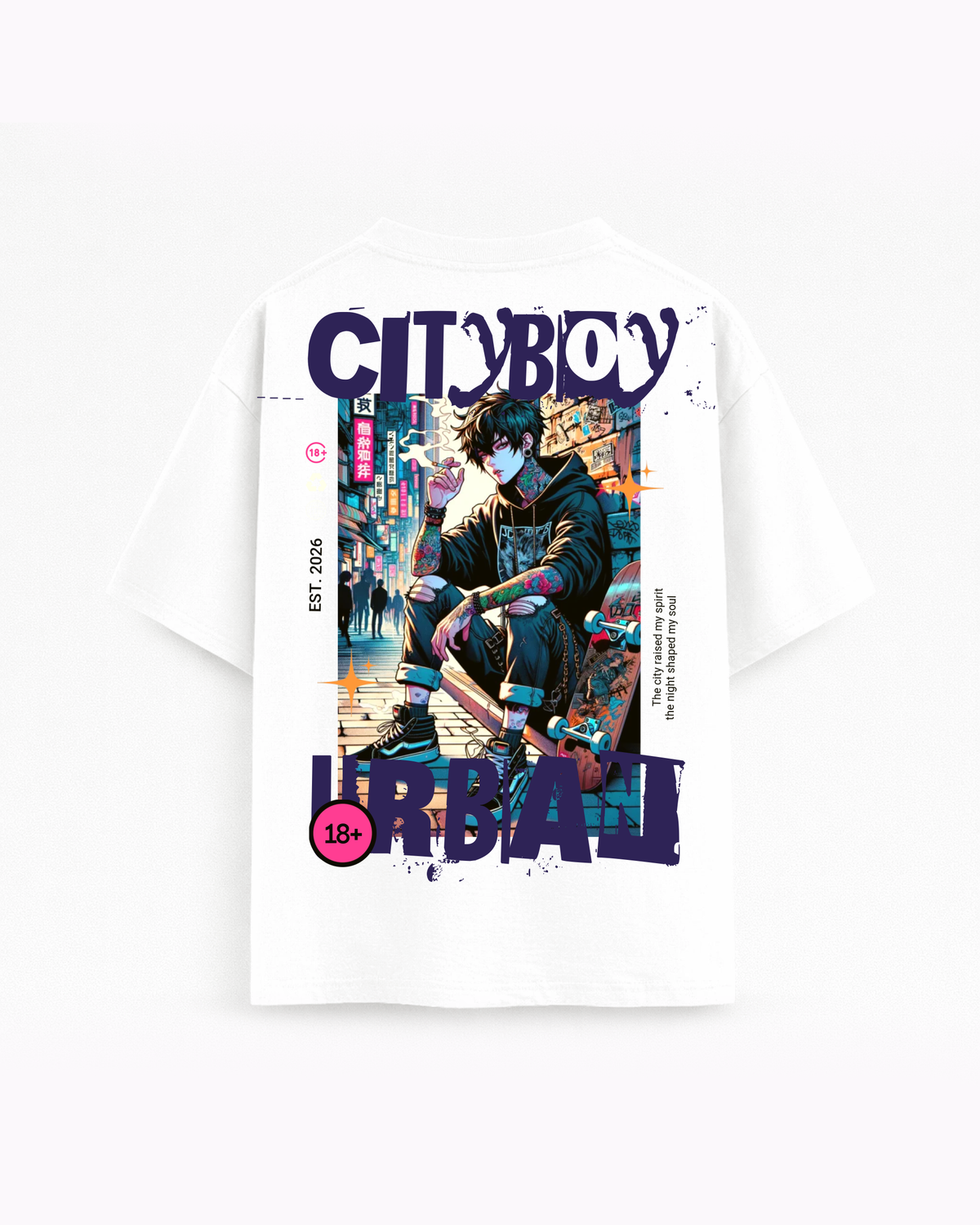 Oversize T-shirt – Anime Streetwear / 267