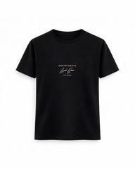 Regular Fit T-shirt –  Script Typography  / 694
