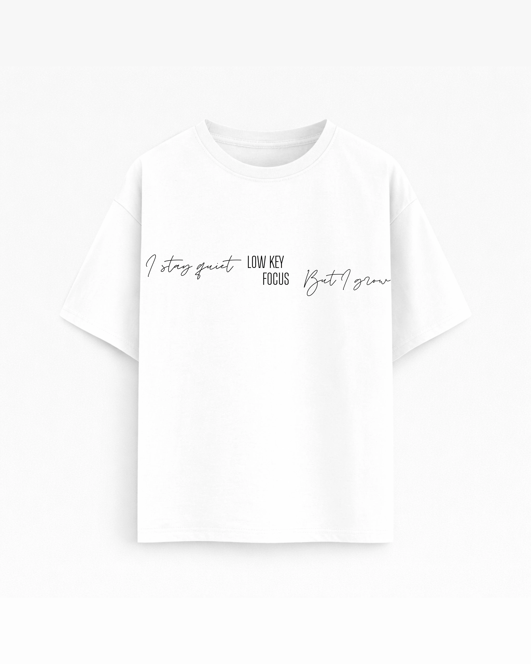 Oversize T-shirt – Soft Typography / 478