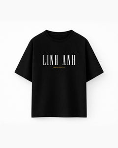 Oversize T-shirt – Serif Typography / 706