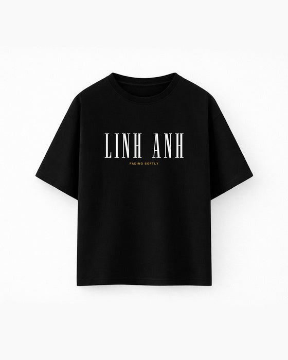 Oversize T-shirt – Serif Typography / 706