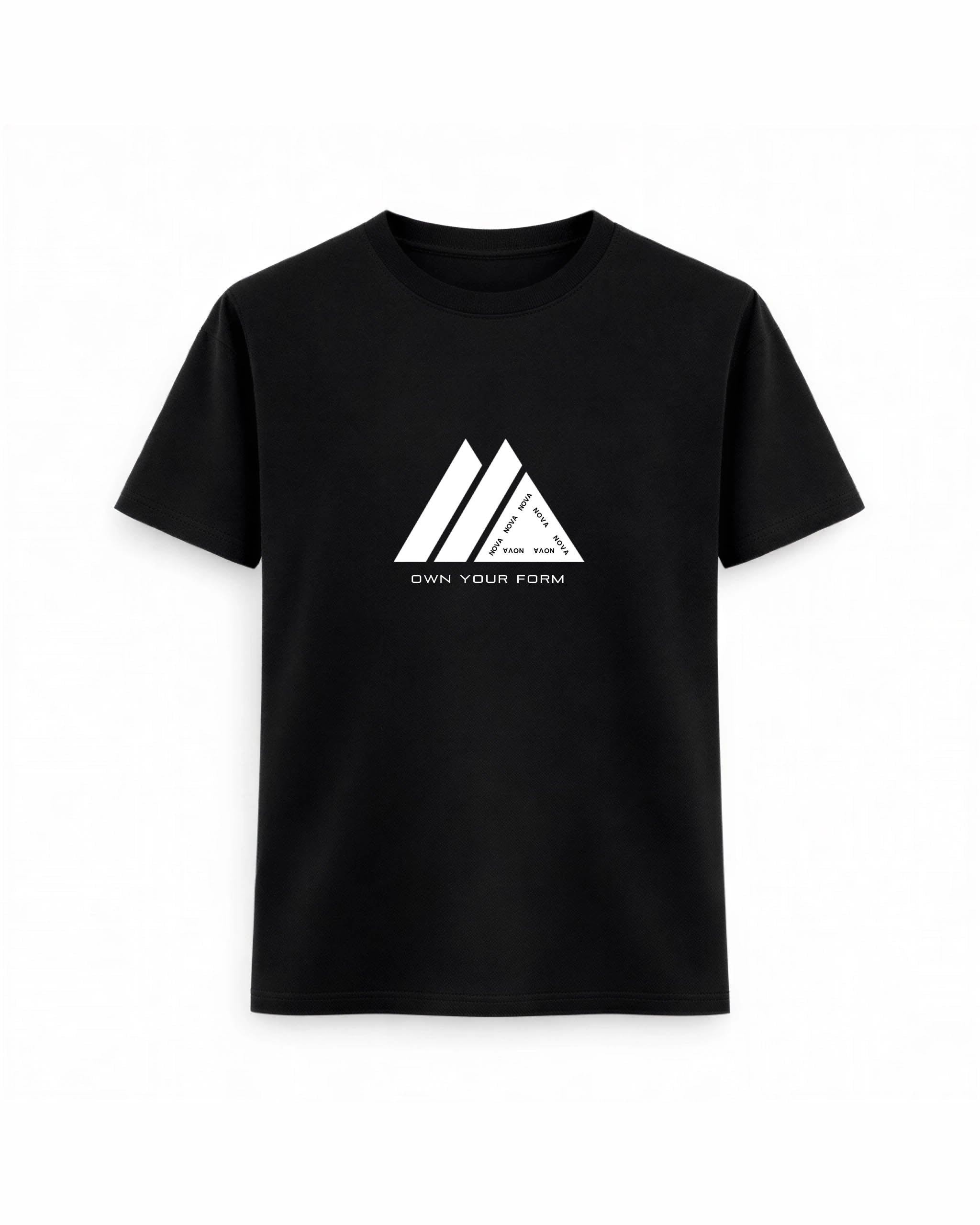 Regular Fit T-shirt –Geometric Graphic / 255