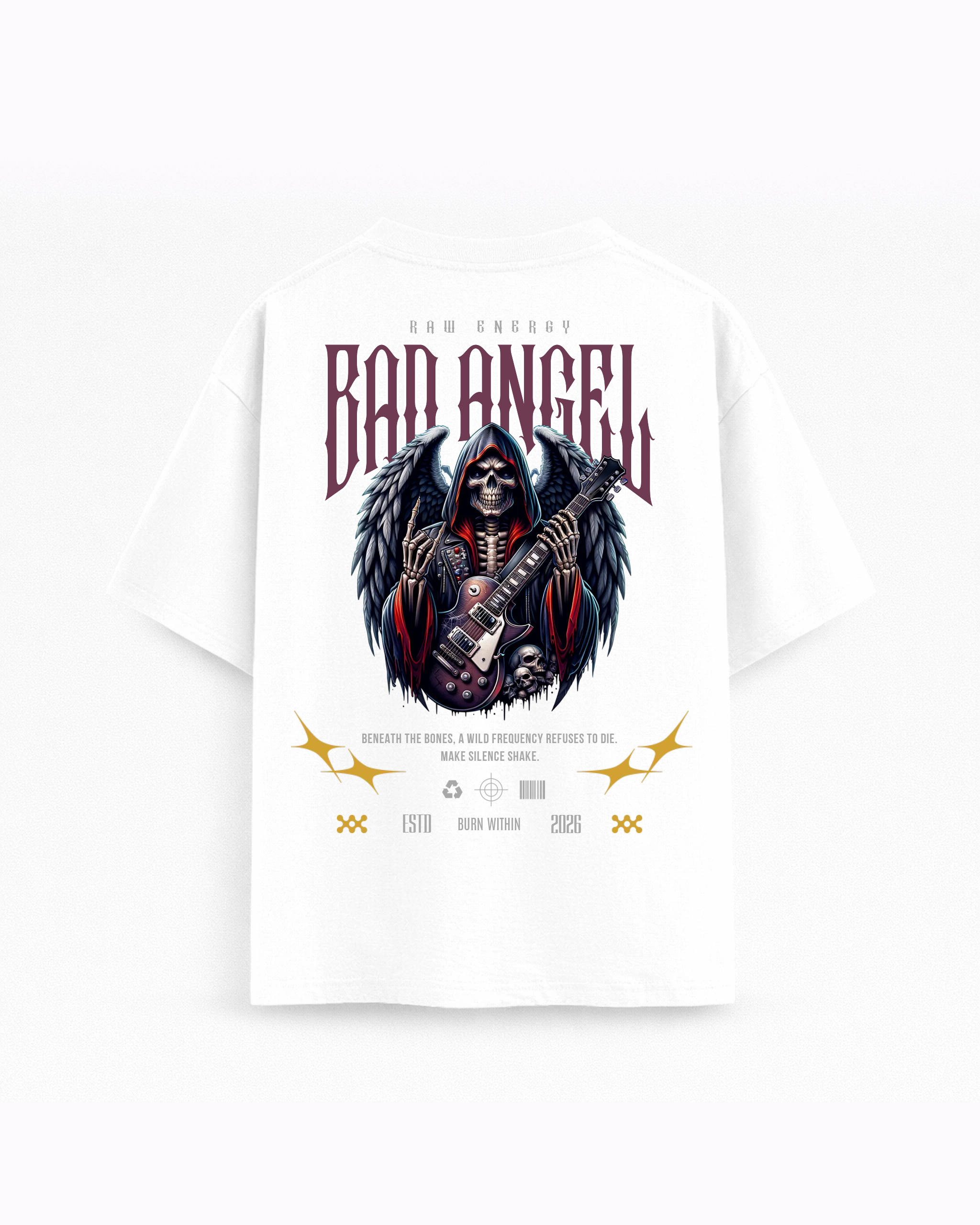 Oversize T-shirt – Rock Gothic Streetwear / 388