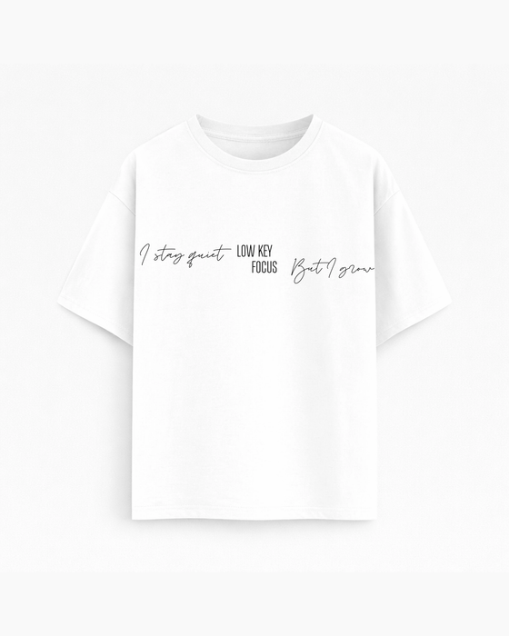Regular Fit T-shirt – Soft Typography / 478