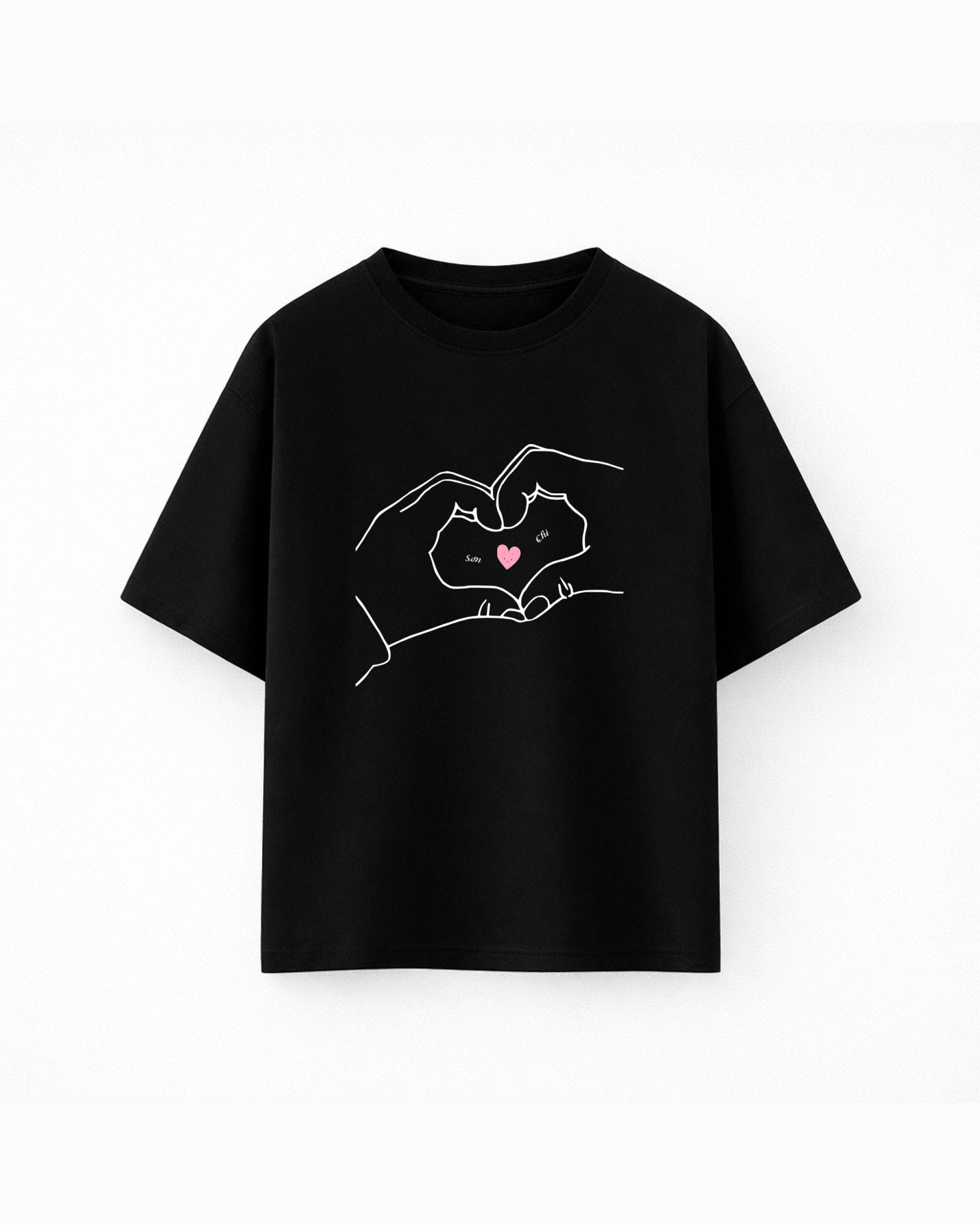 Oversize T-shirt – Love Line / 235