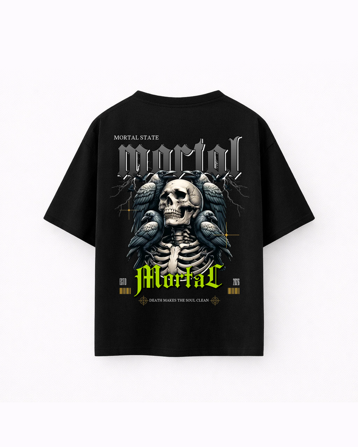 Oversize T-shirt – Dark Rebirth Gothic / 446