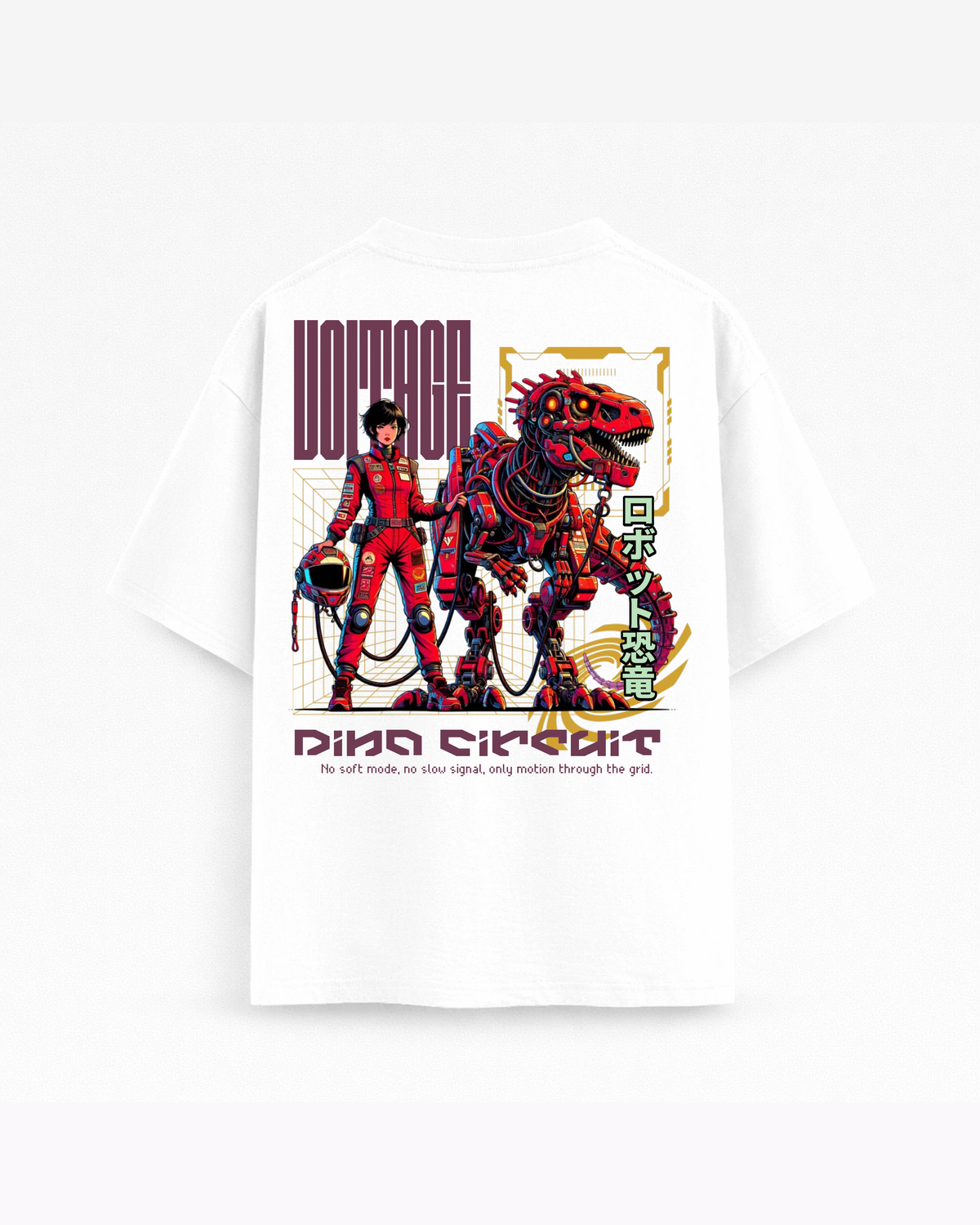 Oversize T-shirt – Cyberpunk Streetwear / 289