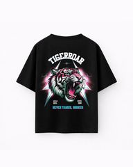 Oversize T-shirt – Neon Tiger Graphic / 441