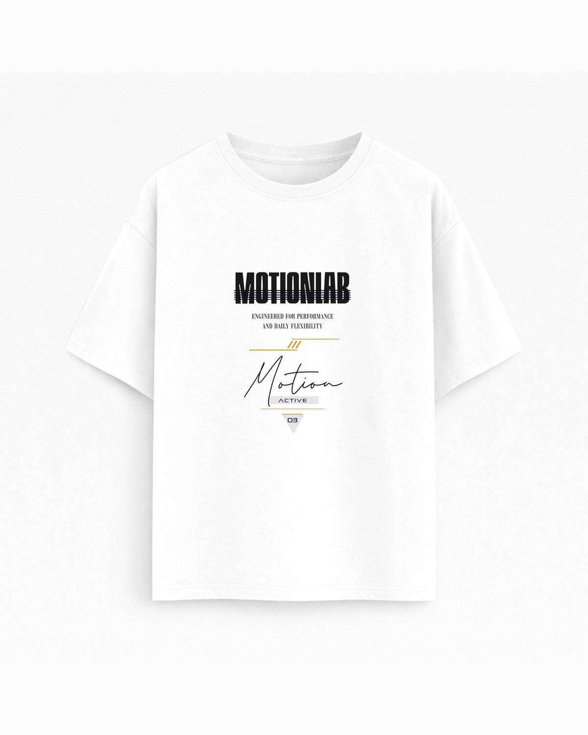 Oversize T-shirt – Typography Mix / 206