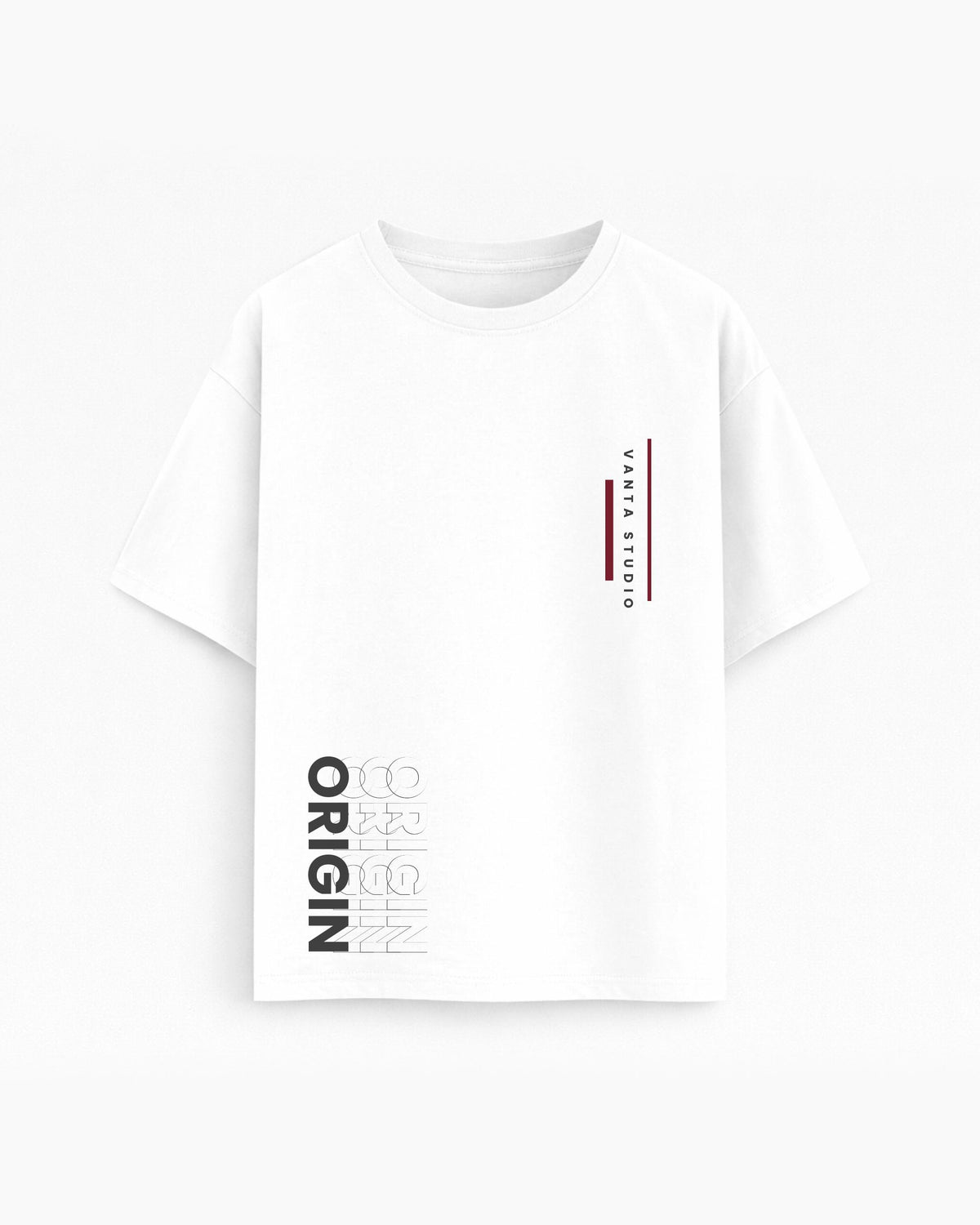 Oversize T-shirt – Bold Typography / 481