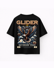 Oversize T-shirt – Vintage Mechanical Eagle / 425