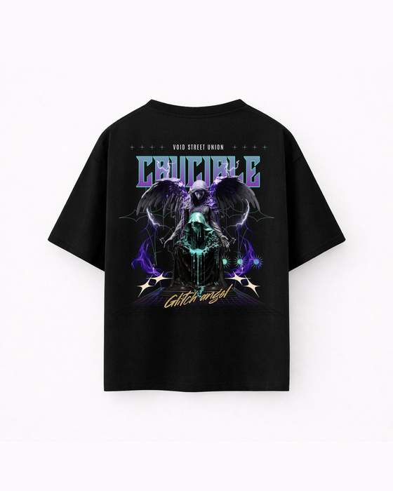 Oversize T-shirt – Dark Cyber Gothic / 418