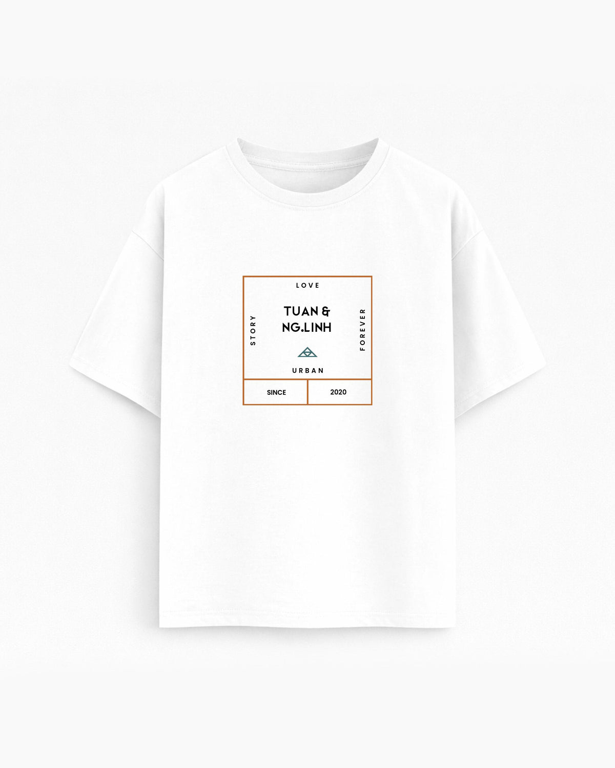 Oversize T-shirt – Love Story / 498
