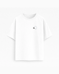 Oversize T-shirt – Minimal Monogram / 723