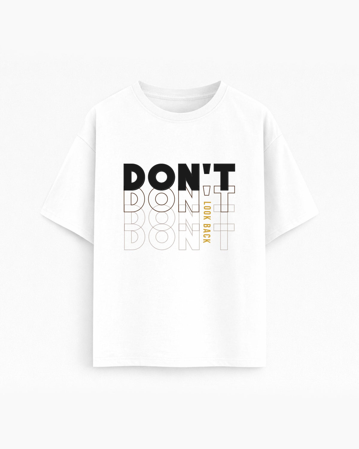 Oversize T-shirt – Bold typography / 501