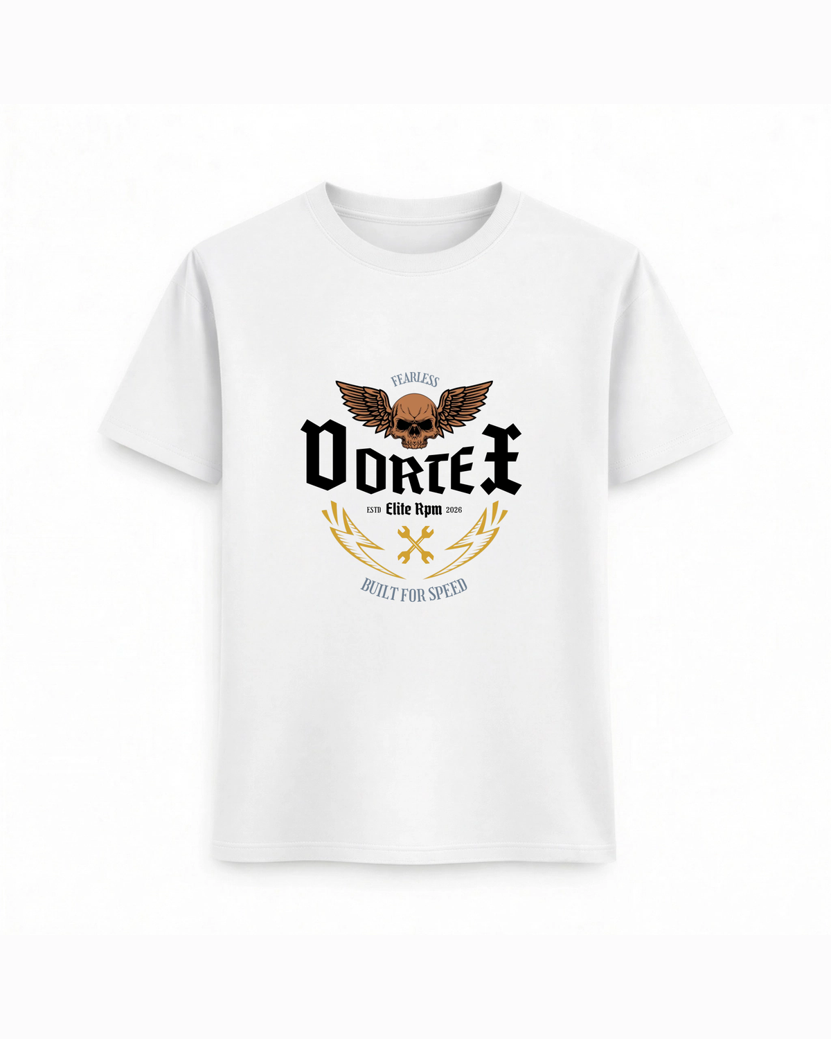 Regular Fit T-shirt – Biker Gothic / 344