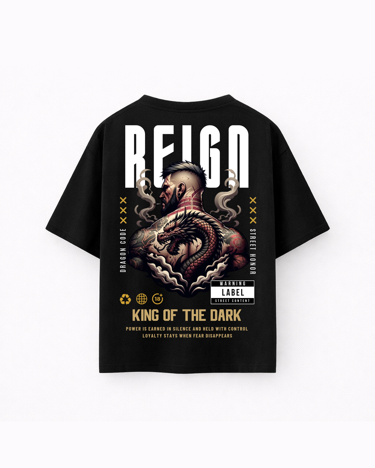 Oversize T-shirt – Dark Streetwear / 273
