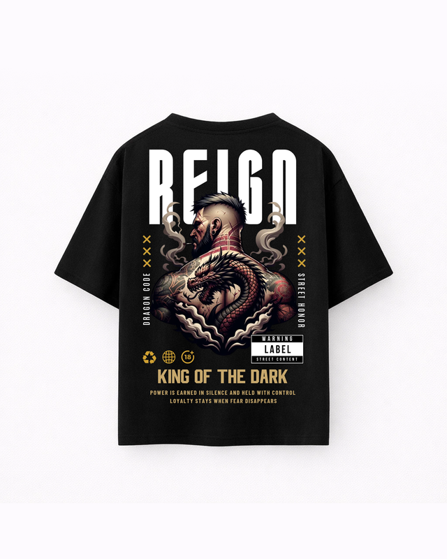 Oversize T-shirt – Dark Streetwear / 273