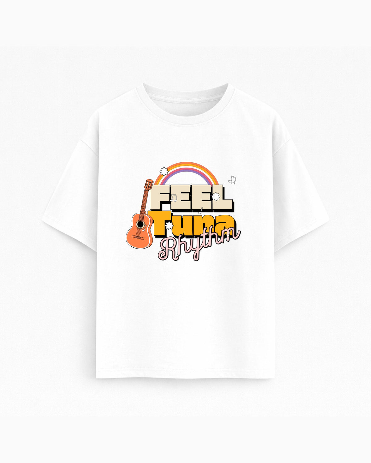 Oversize T-shirt – Retro Typography / 127