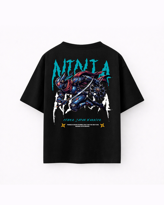Oversize T-shirt – Cyber Samurai / 421