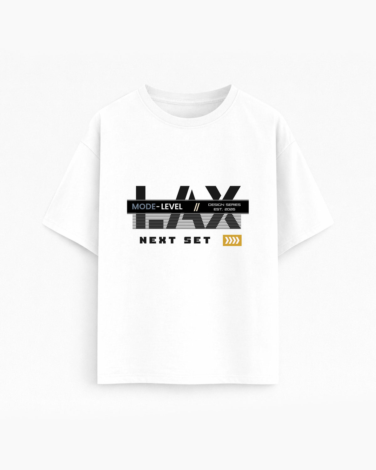 Oversize T-shirt – Bold Typography / 160