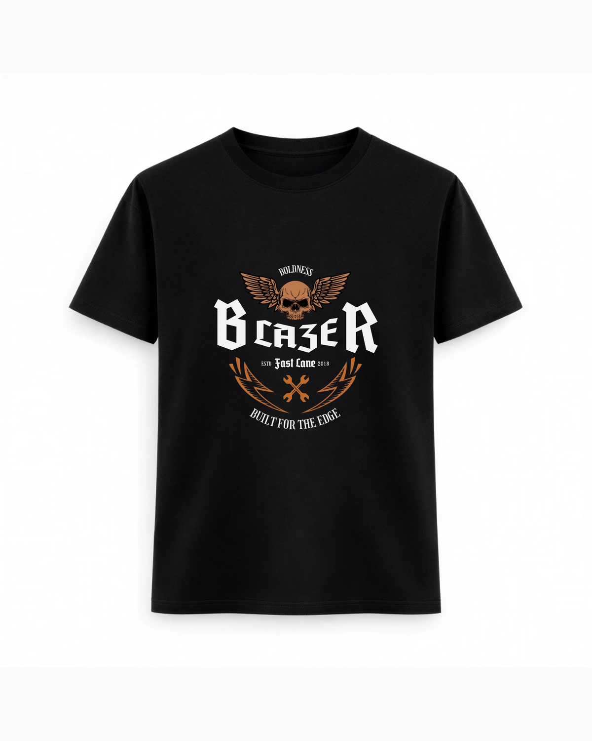 Regular Fit T-shirt – Biker Gothic / 344