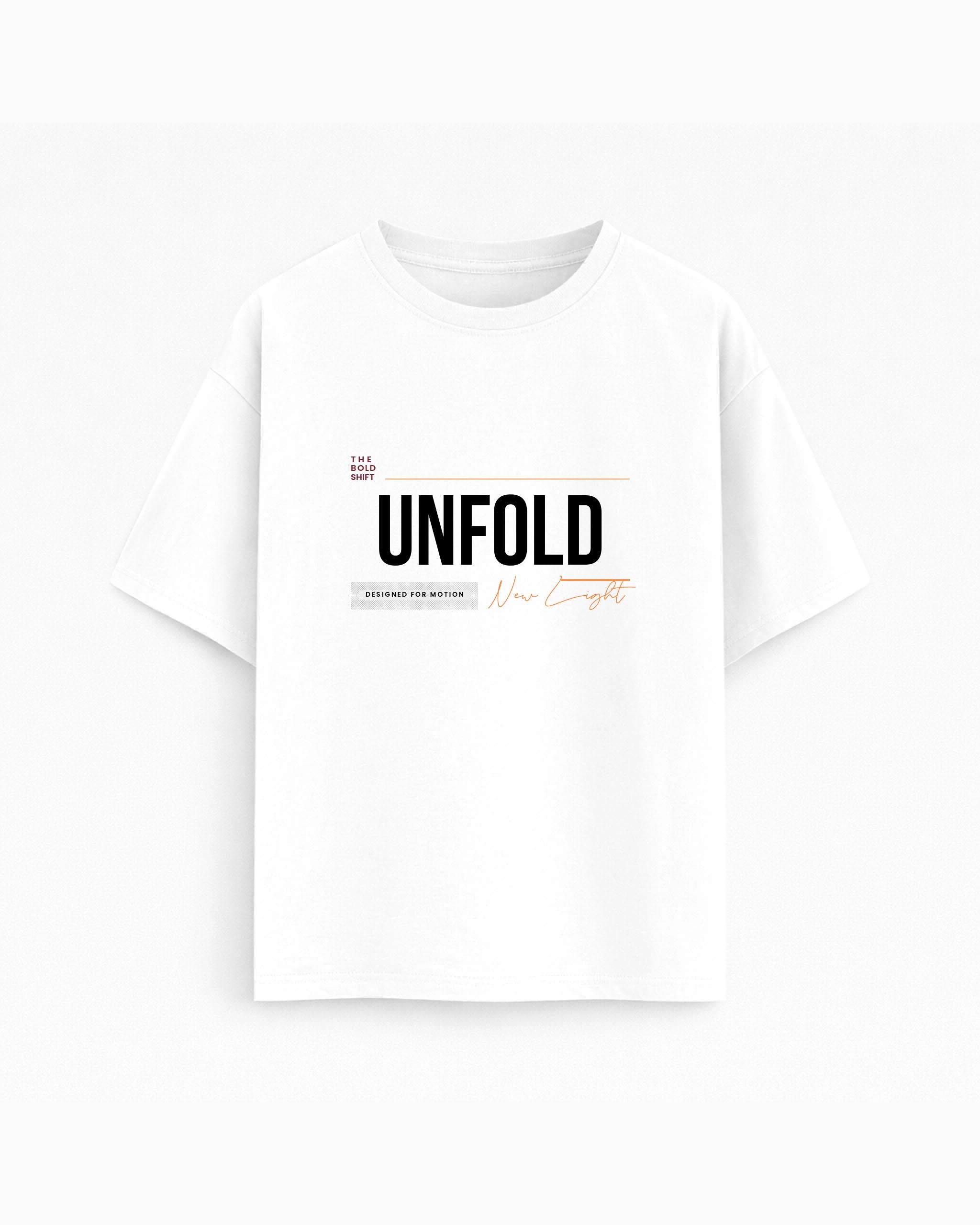Oversize T-shirt – Bold Typography / 211