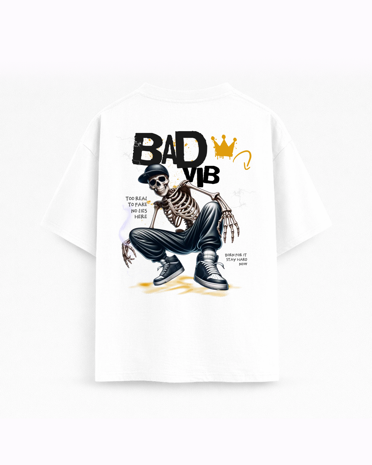 Oversize T-shirt – Skeleton Streetwear / 417
