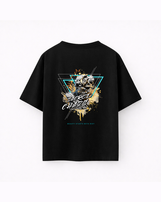 Oversize T-shirt – Divine Vandal Graphic / 442
