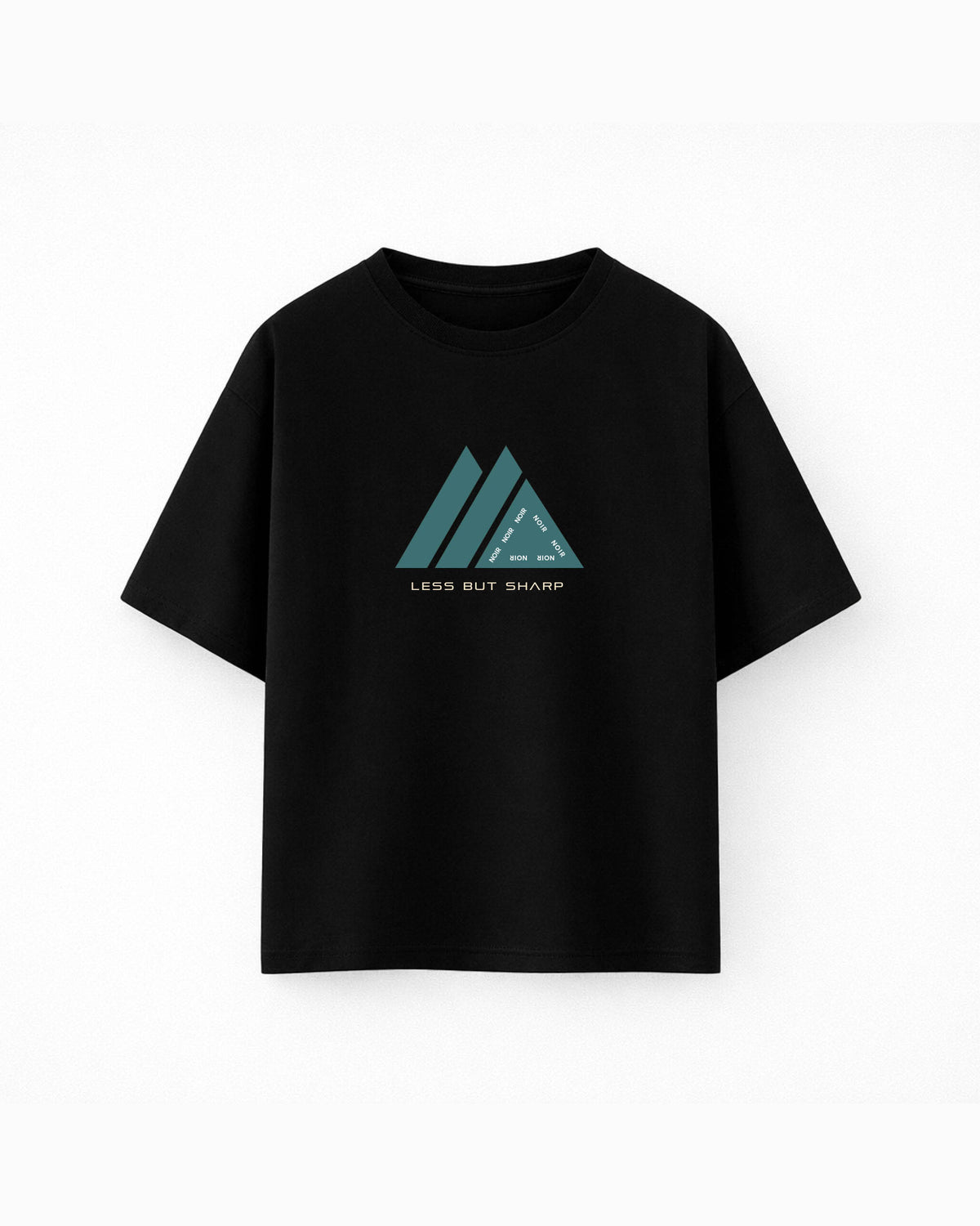 Oversize T-shirt – Geometric Graphic / 255
