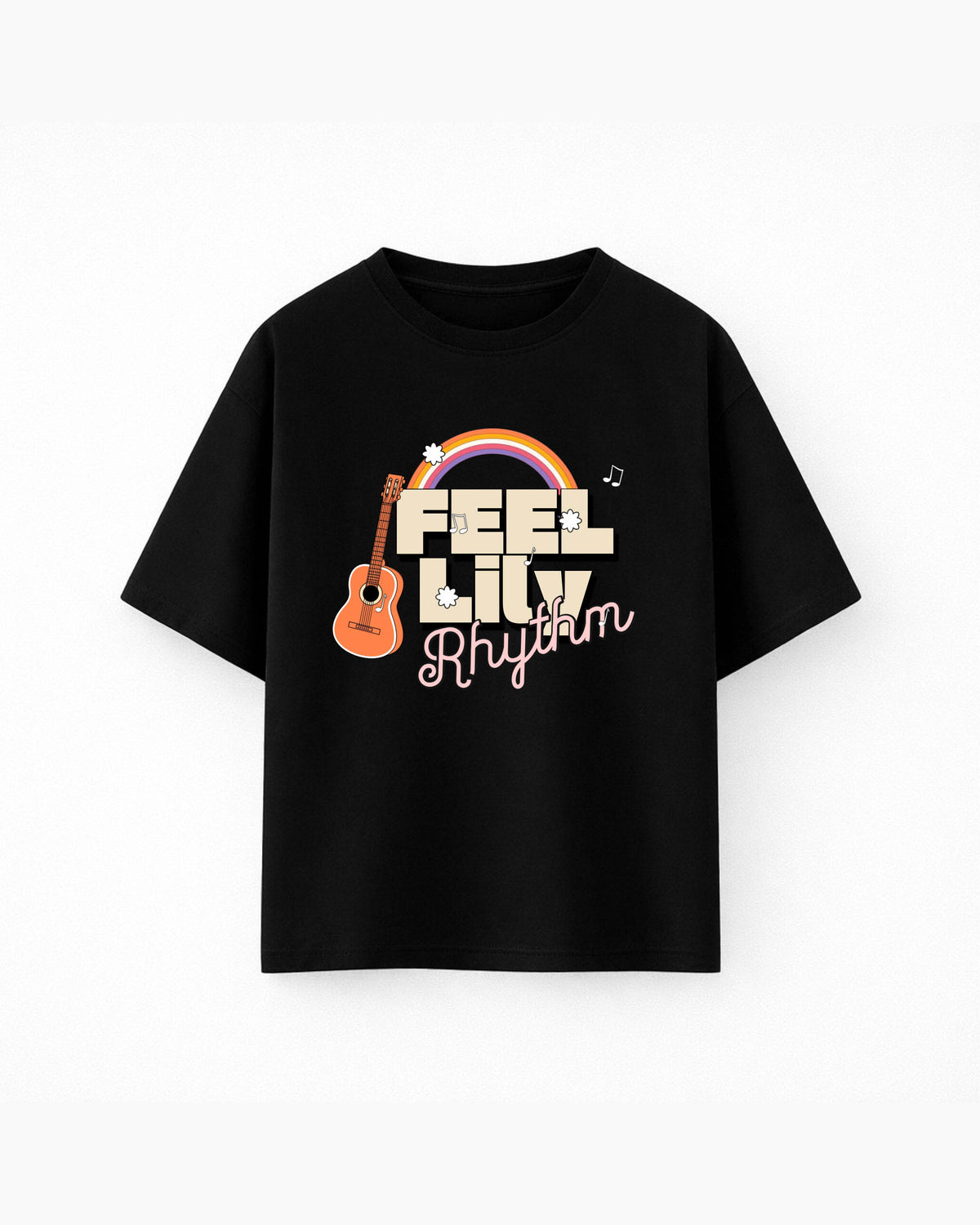 Oversize T-shirt – Retro Typography / 127
