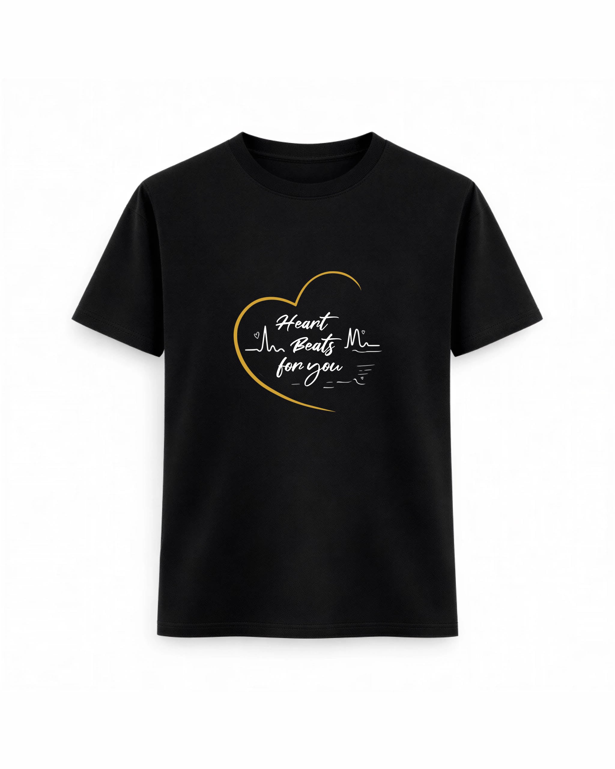 Regular Fit T-shirt – Love Line / 237 - Black