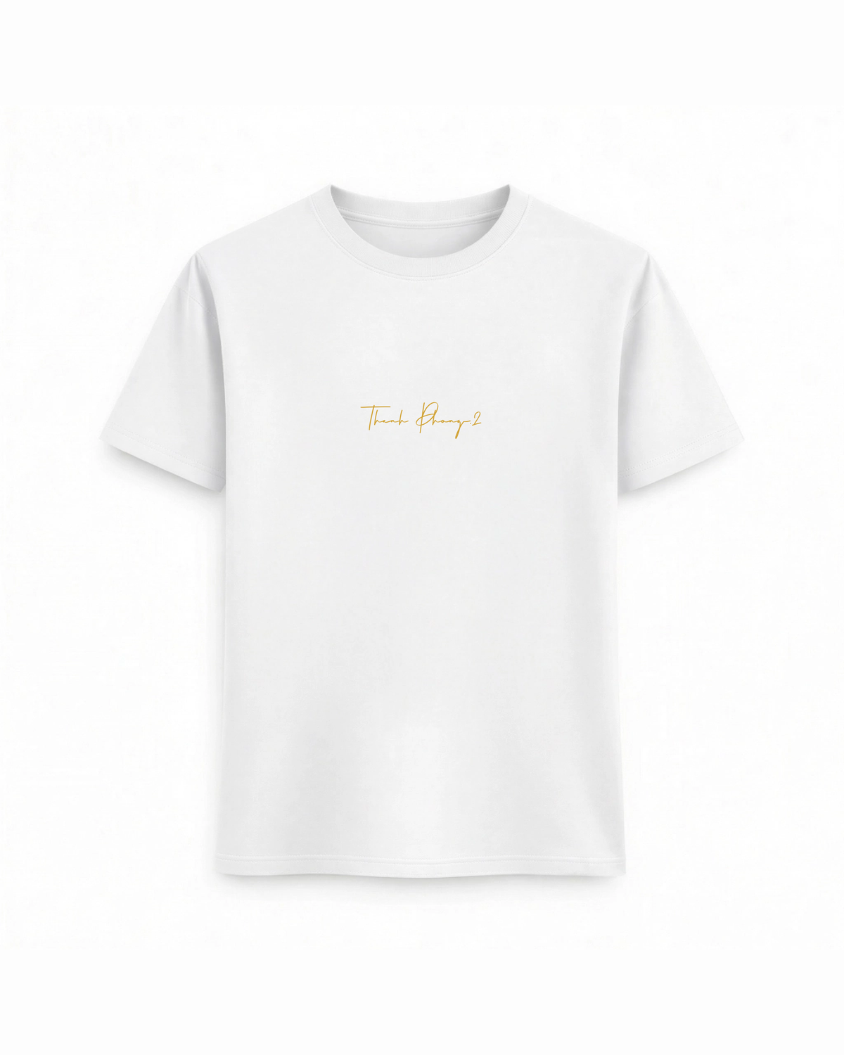 Regular Fit T-shirt – Script Typography / 720