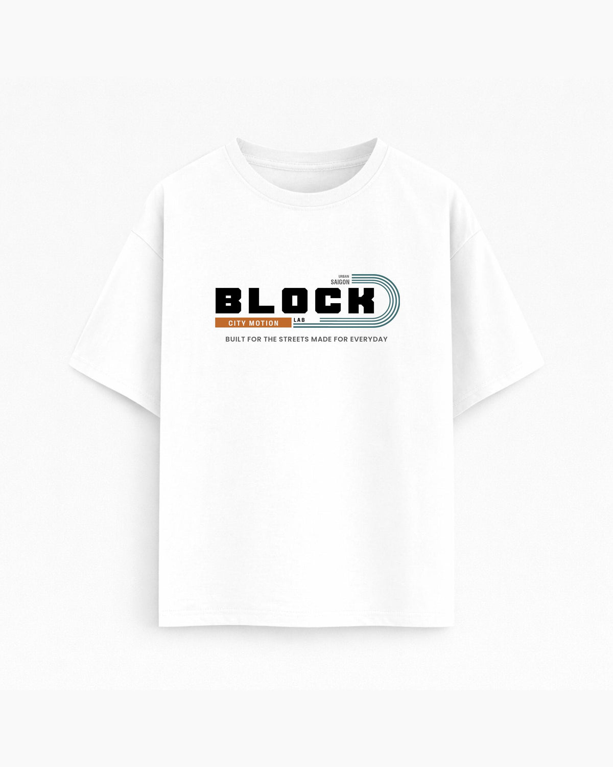 Oversize T-shirt – Bold Typography / 79