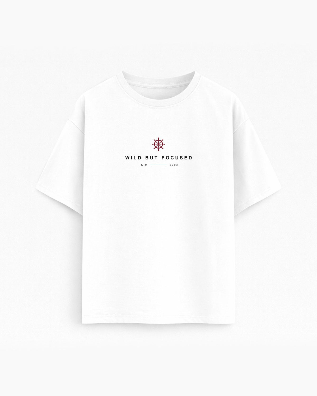 Oversize T-shirt – Nautical emblem / 703