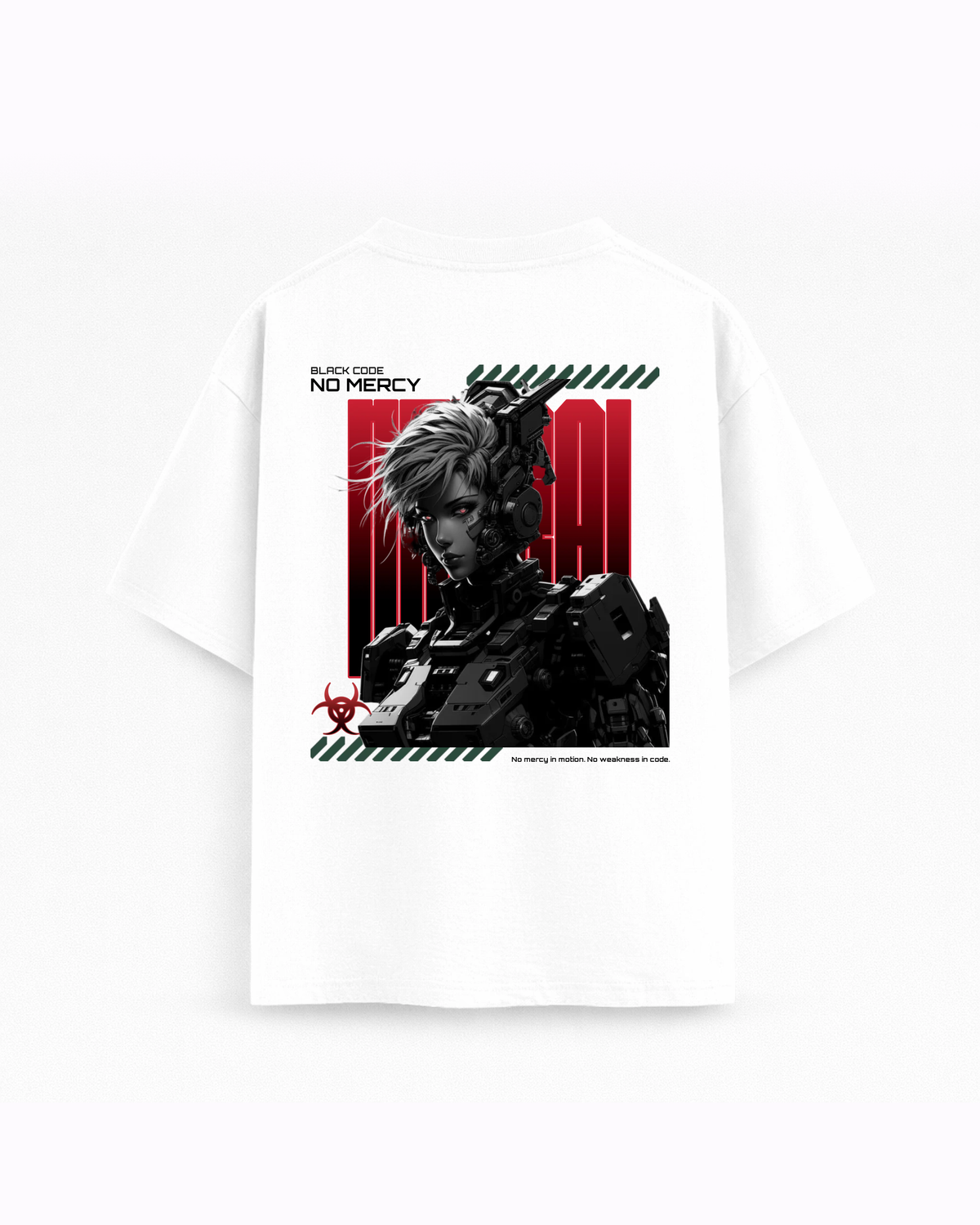 Oversize T-shirt – Cyberpunk Streetwear / 424