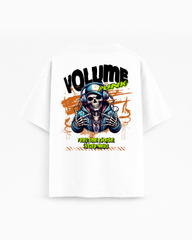 Oversize T-shirt – DJ Skull Graphic / 407