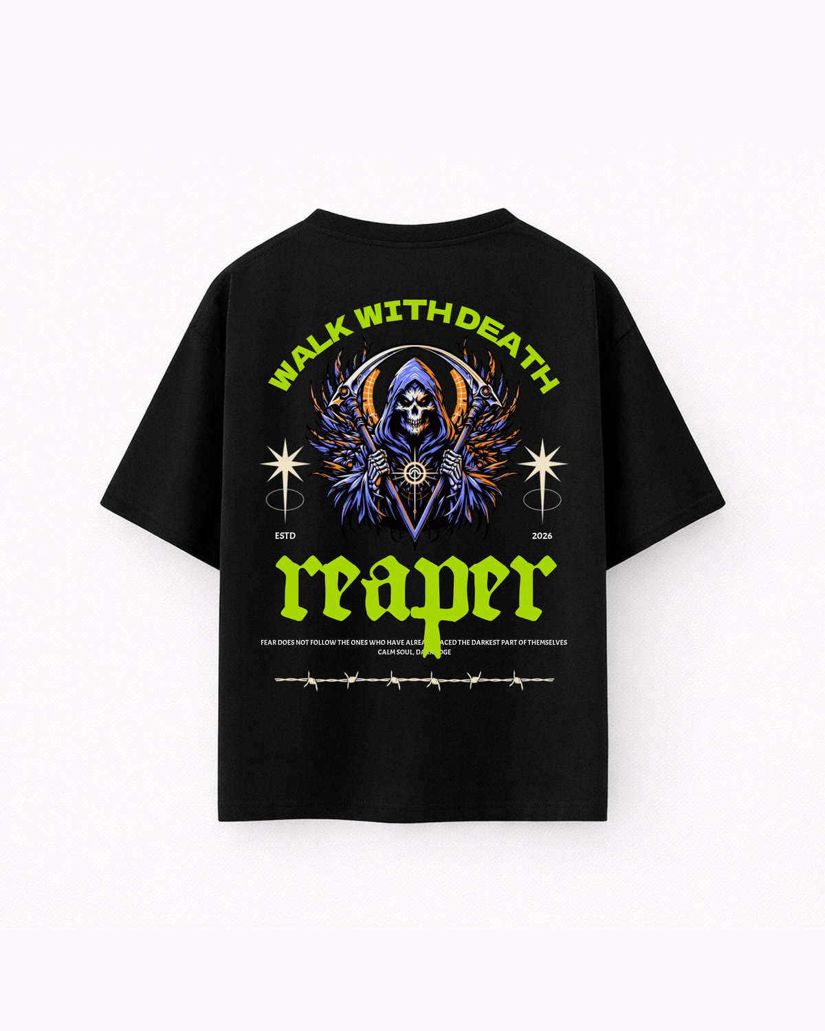 Oversize T-shirt – Silent Hunter Gothic / 445