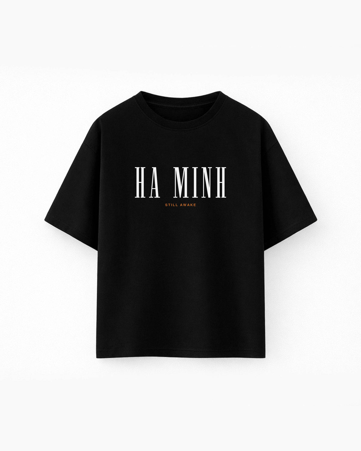 Oversize T-shirt – Serif Typography / 706
